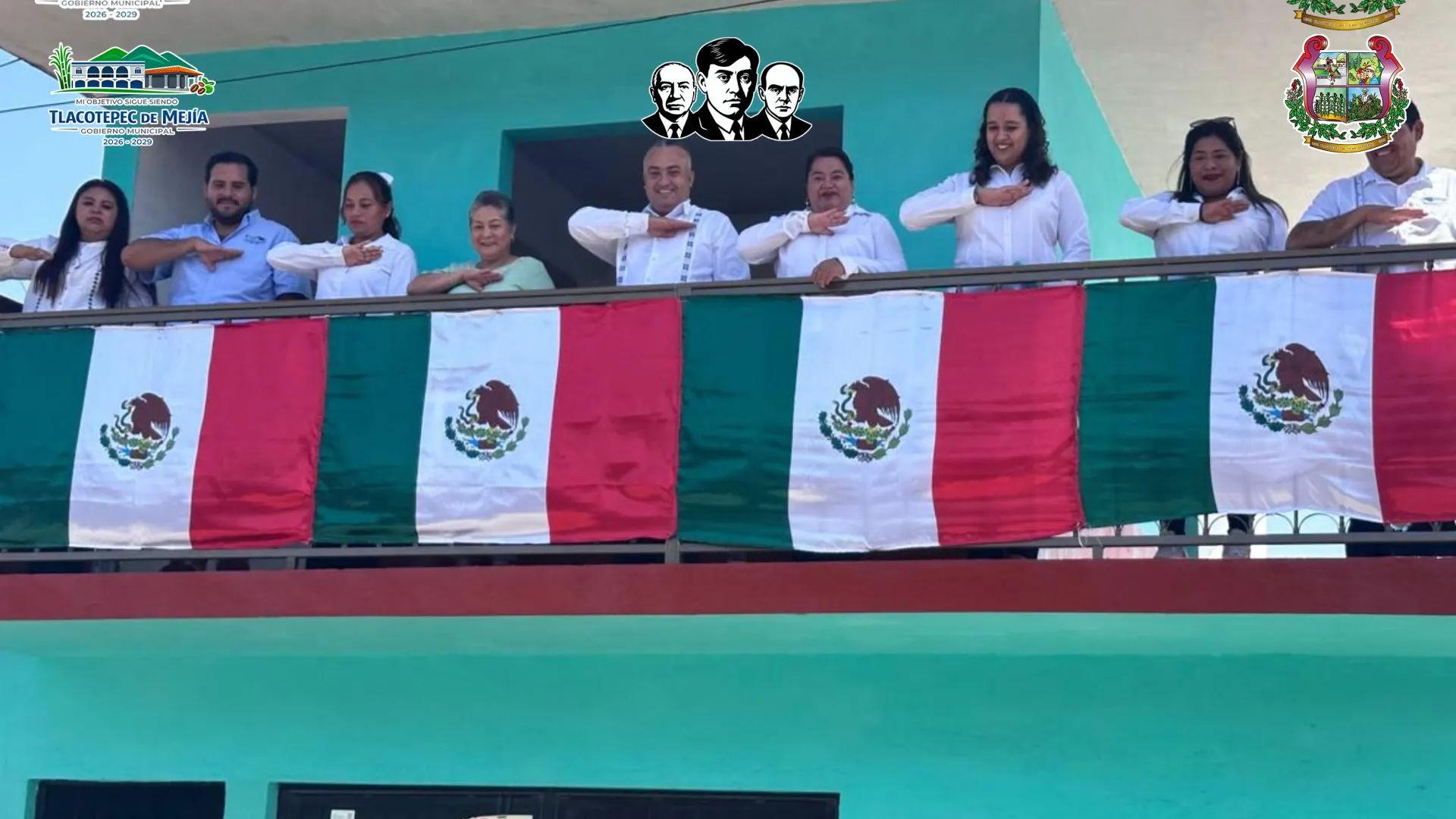 Tlacotepec de Mejía celebra con orgullo el 16 de septiembre